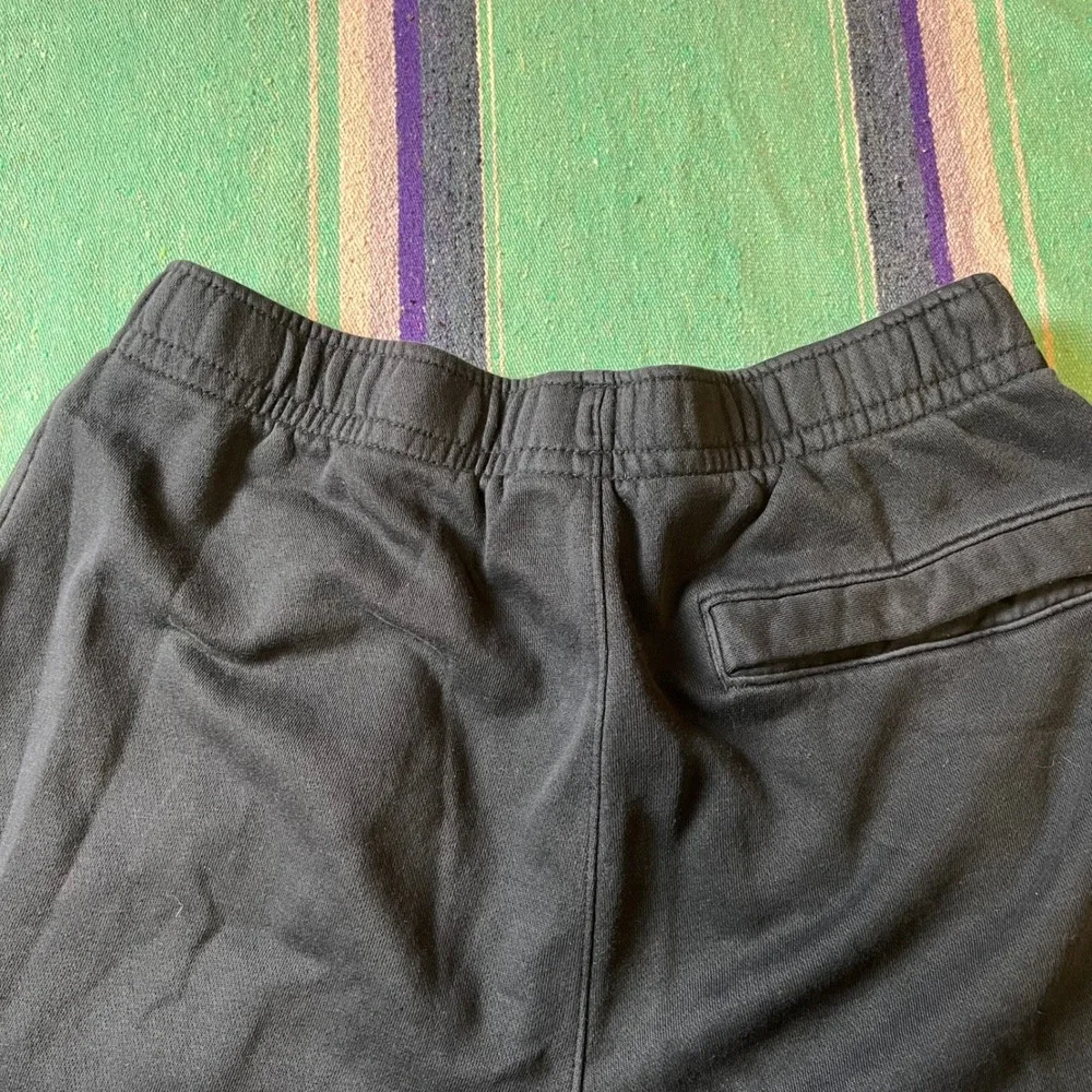 Nike Joggers Mens Medium Black Sportswear Fleece Tapered Sweatpants Futura Logo
